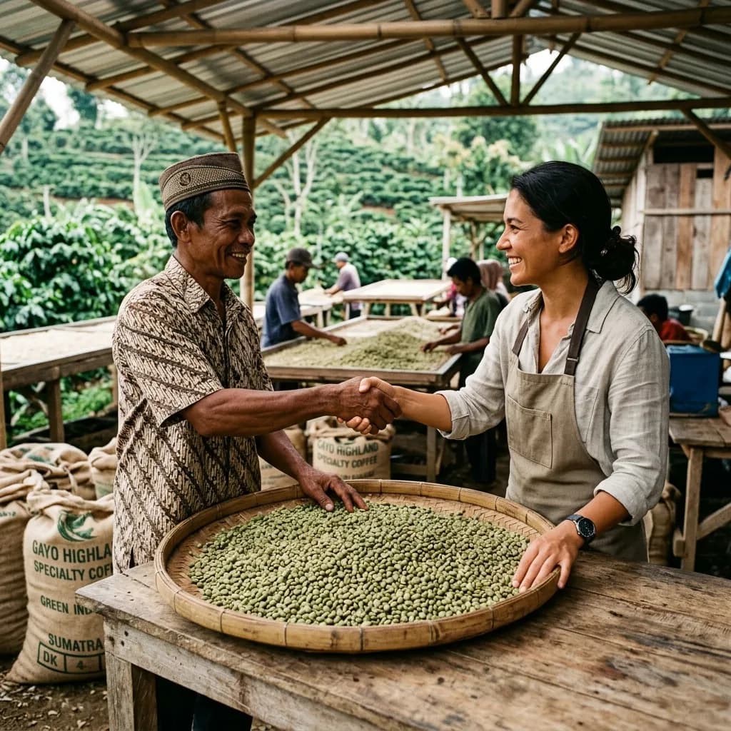 Gambar sampul artikel: Direct Trade: Lebih dari Sekadar Transaksi Dagang Kopi