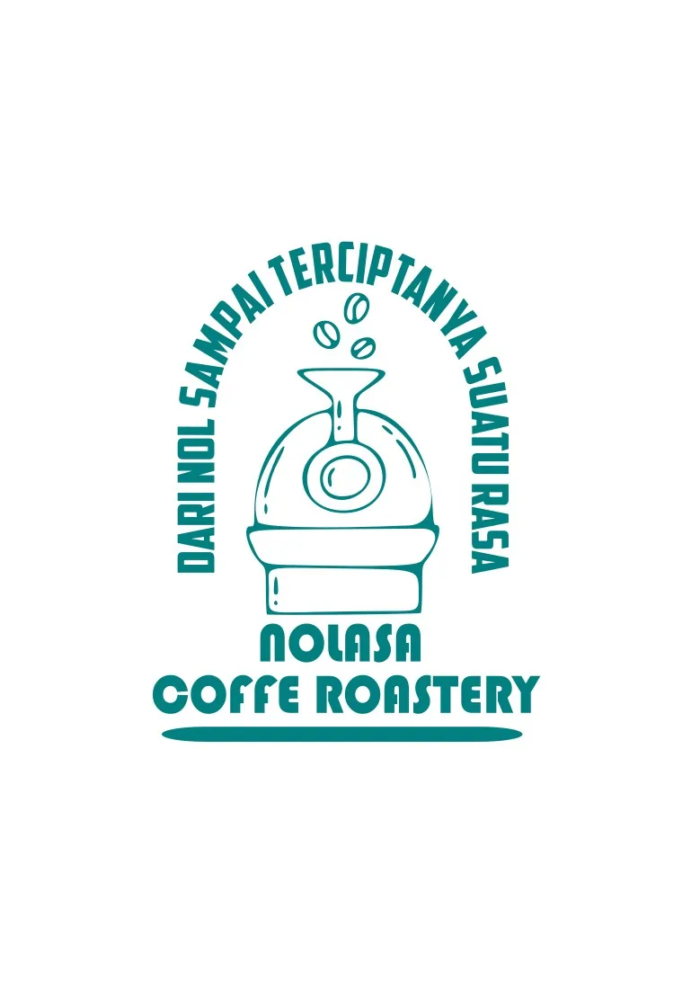 Ilustrasi premium kemasan kopi single origin Nolasa Sidikalang Sumatra